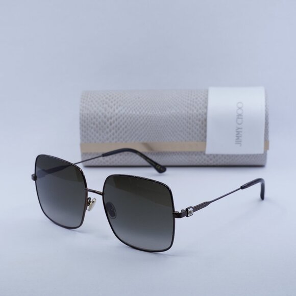 Final Price! Jimmy Choo LILI/S J7D HA Bronze/Brown Gradient Sunglasses - Picture 1 of 12